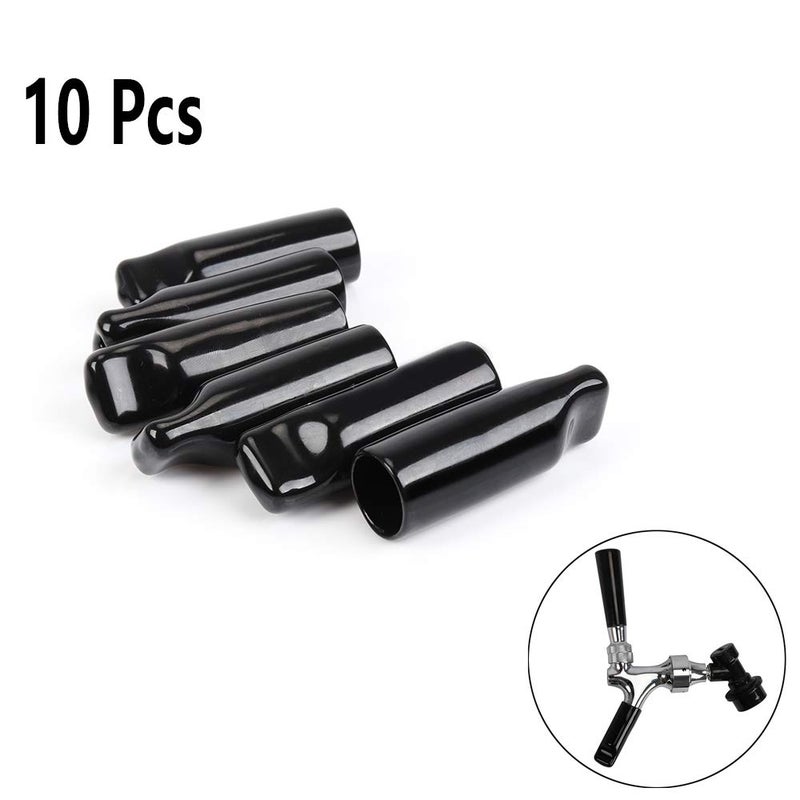 LEGERM Beer Tap Cover Draft Faucet Keg Caps Rubber Tap Soother Sanitary Cover 10 Pcs - Image 2